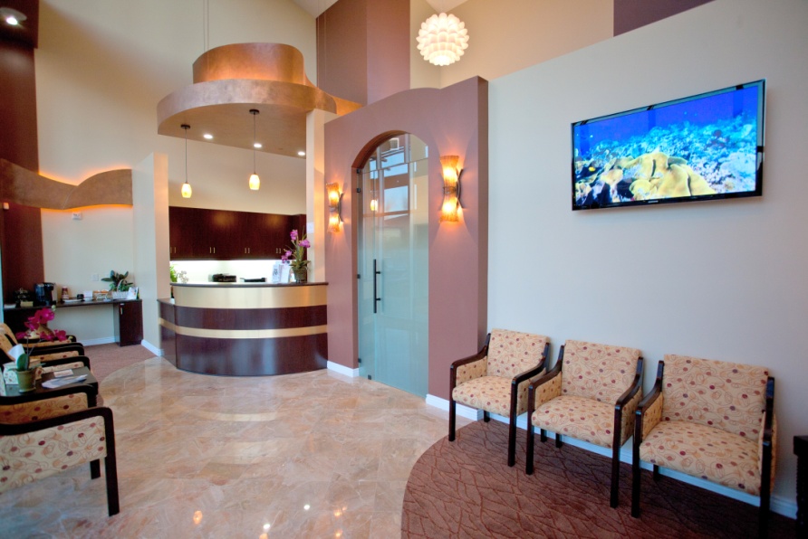 Dental Office Design by Unique Interior Designs - Dental Office Business Area